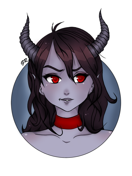 Мультяшный демон