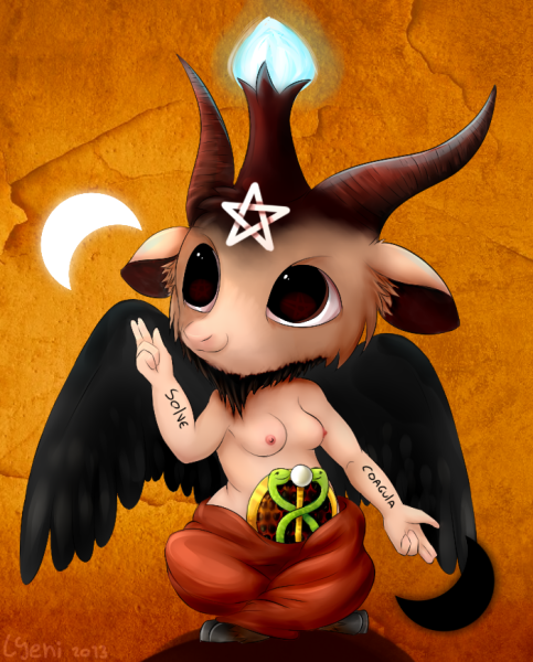 Чиби ангел и демон