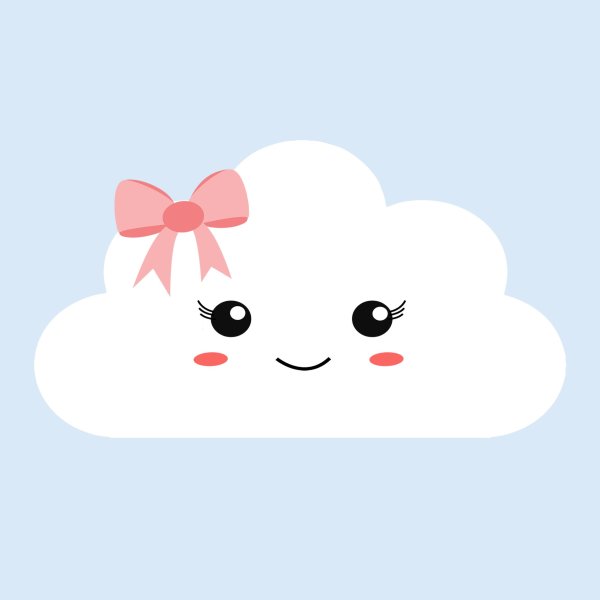 Милые облака для срисовки