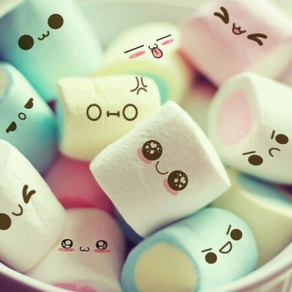 Лицо маршмеллоу