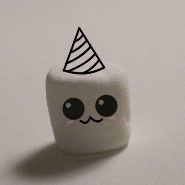 Милый арт зефирки маршмеллоу