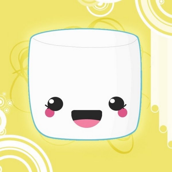 Рисунки милых маршмеллоу