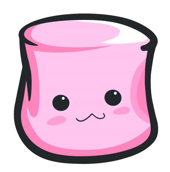 Маршмеллоу мультяшный