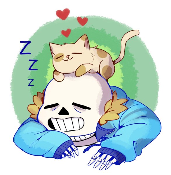 Андертейл кот Санс