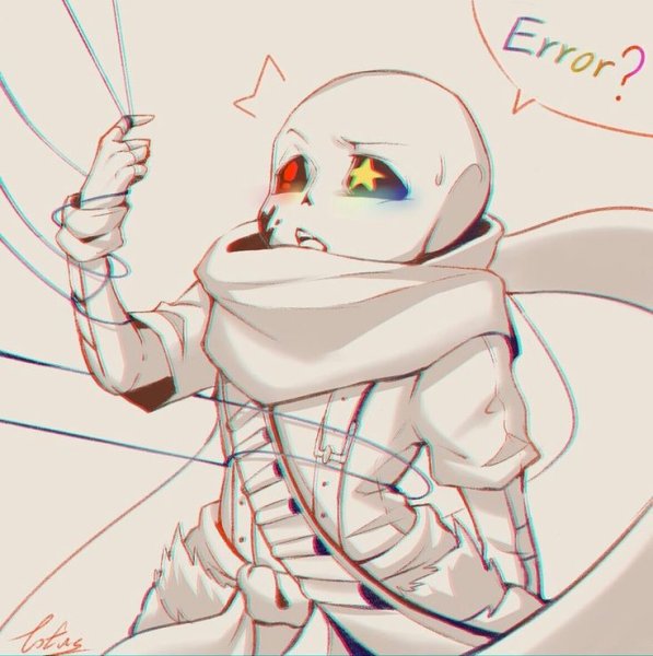 Инк Санс аниме скелет