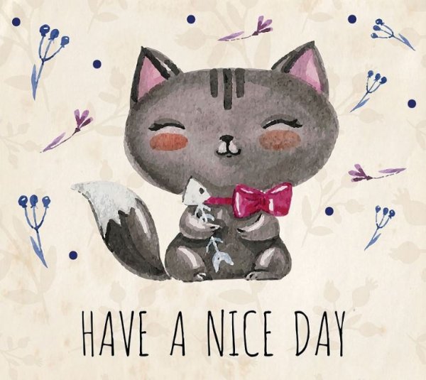 Открытка have a nice Day