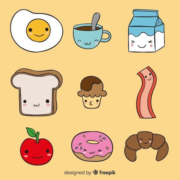 Еда для срисовки