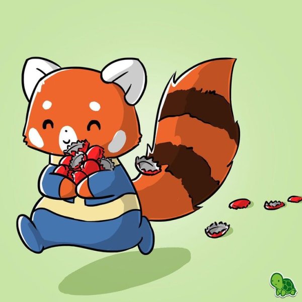 Красная Панда кавай