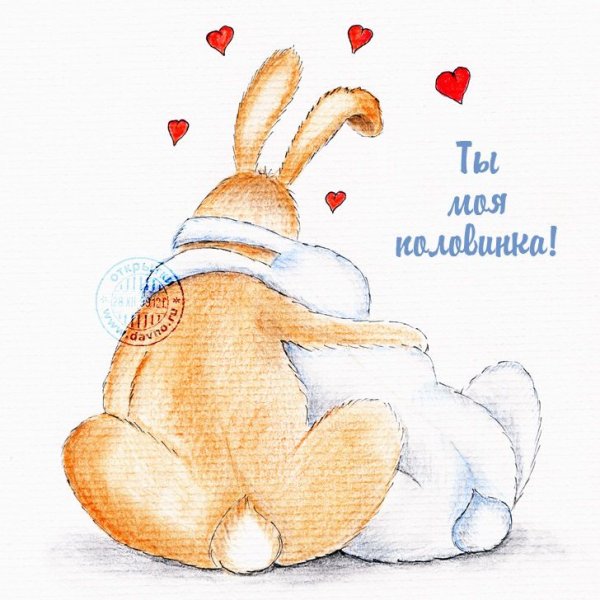 Обнимашки зайки