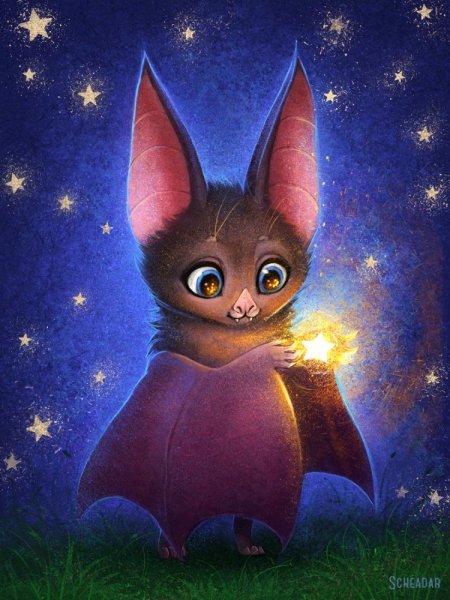 Летучая мышь милая