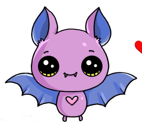 Кавайная летучая мышь