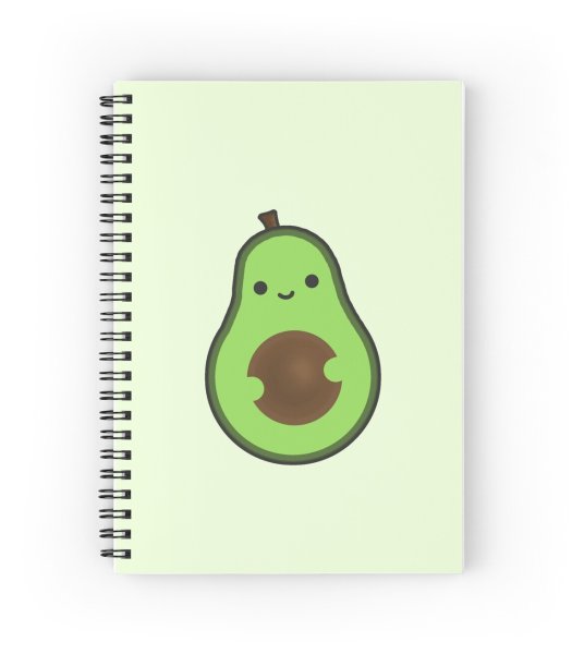 Рисунки для блокнота авокадо