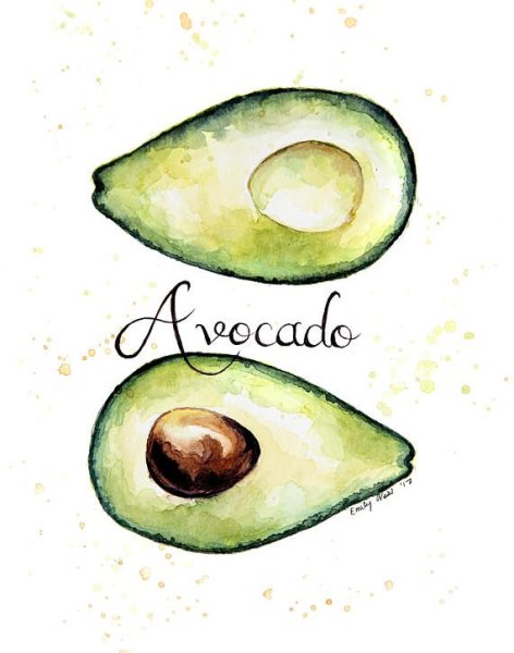 Авокадо для скейт бука