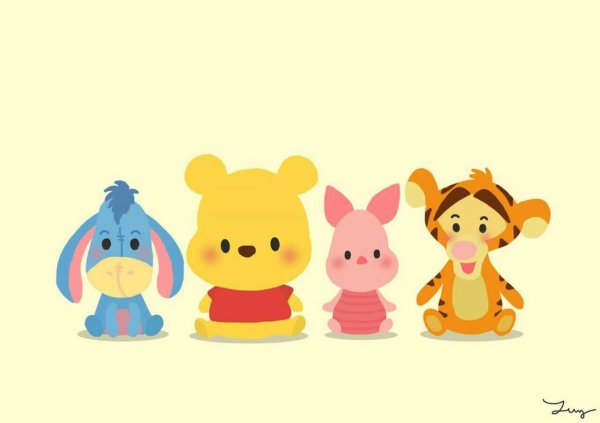 Милые персонажи из мультиков
