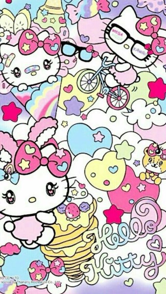 Сердечки Хэллоу Китти