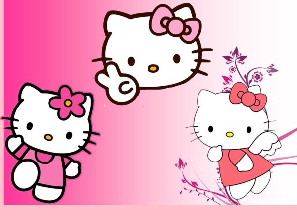 Значок hello Kitty