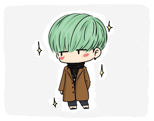 Чиби БТС Шуга