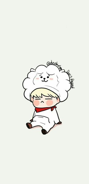 БТС мультяшные Юнги