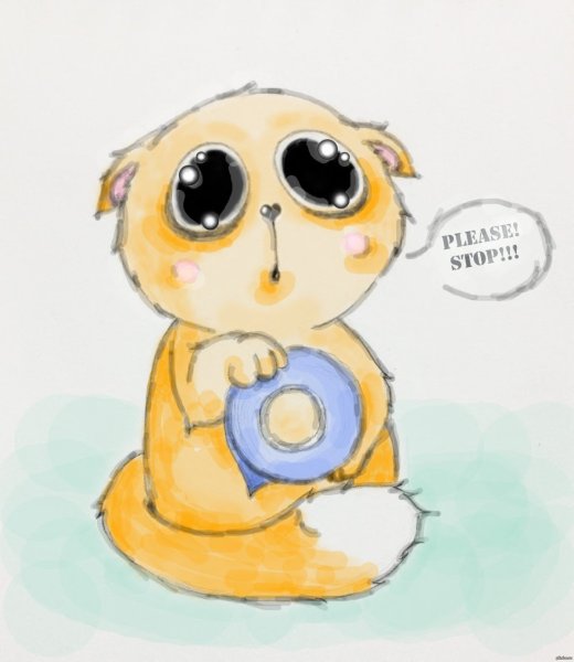 Котик просящий прощения