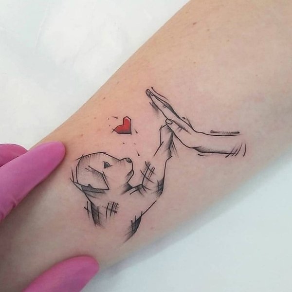 Маленькие тату для подруг