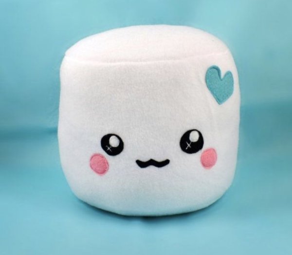 Кружка с какао и маршмеллоу рисунок