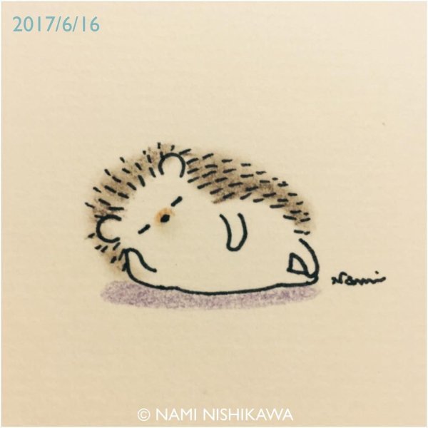 Ёжик для срисовки легкие