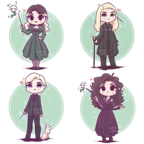 Чиби персонажи Гарри Поттера