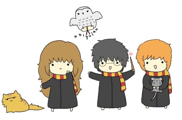 Гарри Поттер персонажи кавай