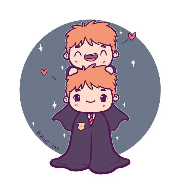 Наоми Лорд Гарри Поттер Рон