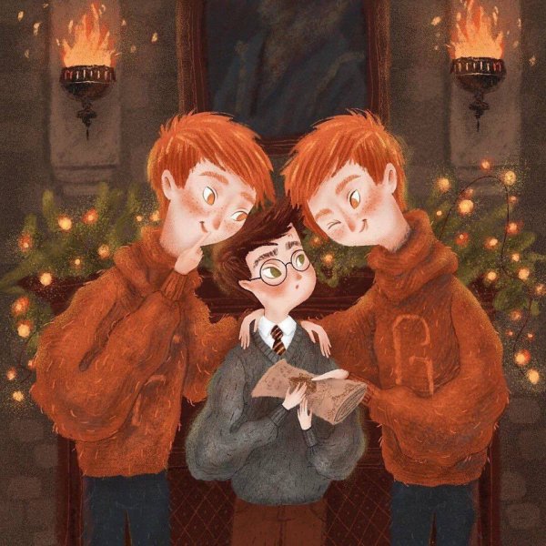 Фред и Джордж узник Азкабана