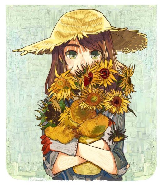 Аниме подсолнух