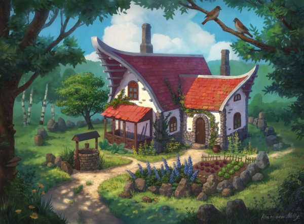 Сказочные домики Доминика Дэвисона