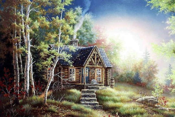 Аниме Хаяо Миядзаки особняк