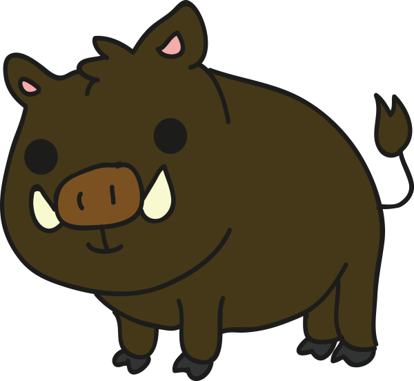 Мультяшные кабанчики