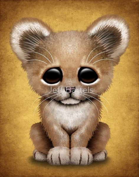 Милый Лев арт