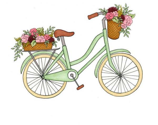 Велосипед для скрапбукинга