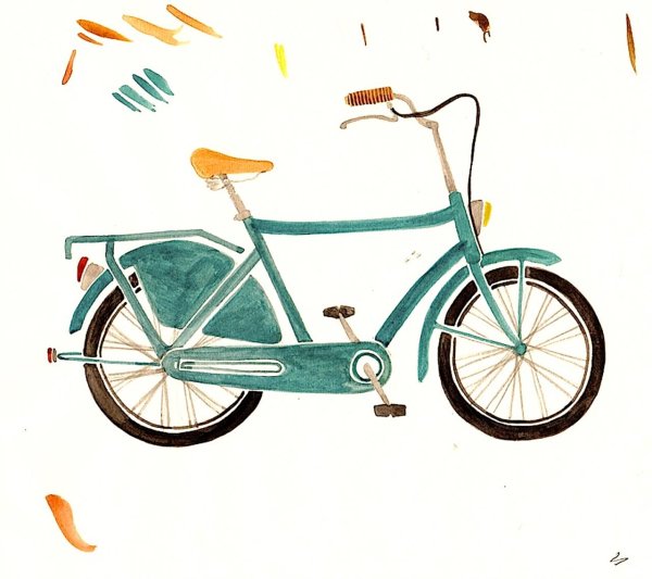 Велосипед Векторная Графика