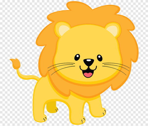 Львенок мультяшный