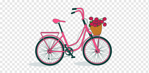 Ретро велосипед вектор