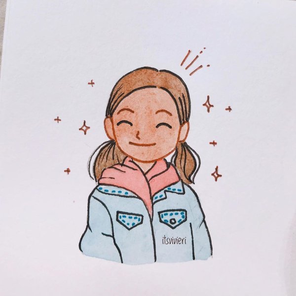 Милые рисунки для срисовки в скетчбук