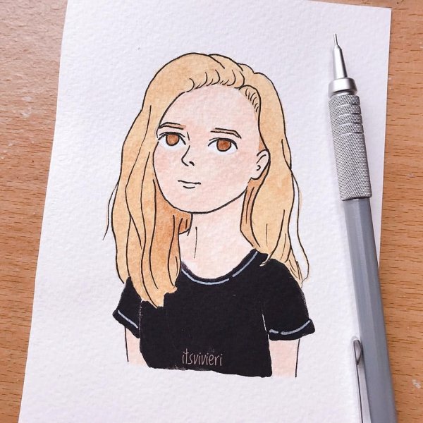 Милые рисунки для скетчбука