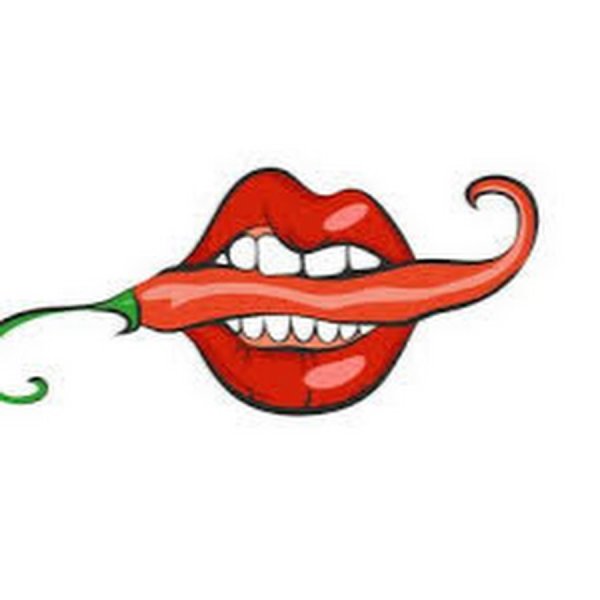 Стикеры губы с перчиком