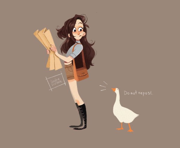 Гусь из игры untitled Goose