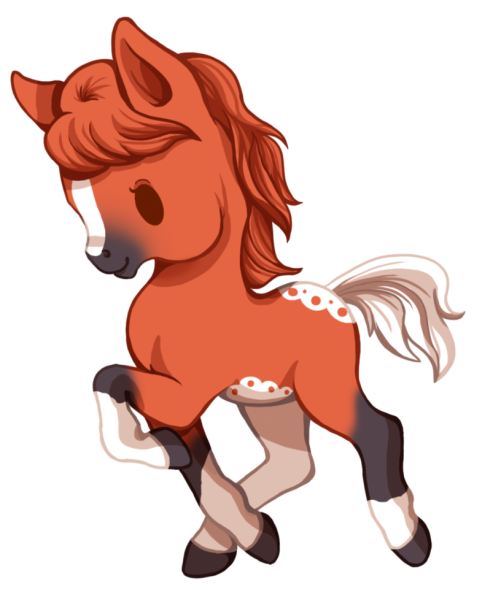 Мультяшные лошадки