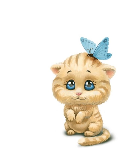 Милая мультяшка