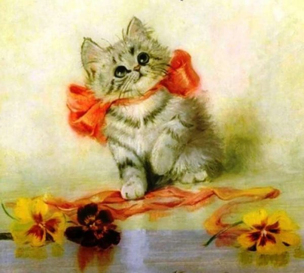 Открытки с милыми котиками