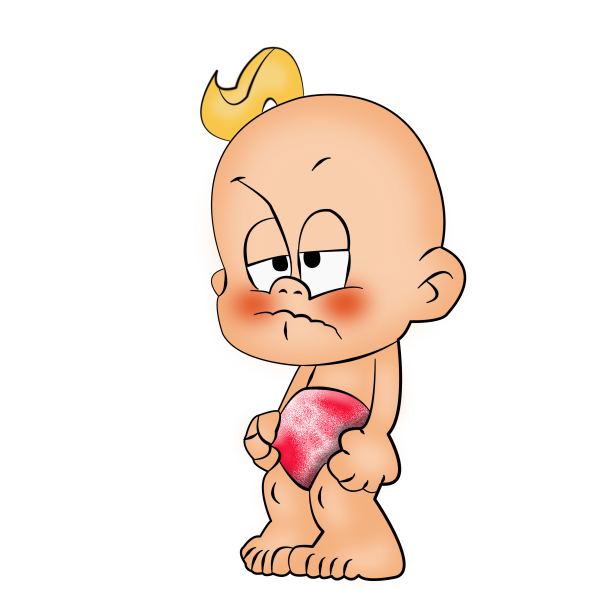 Карапузы на прозрачном фоне