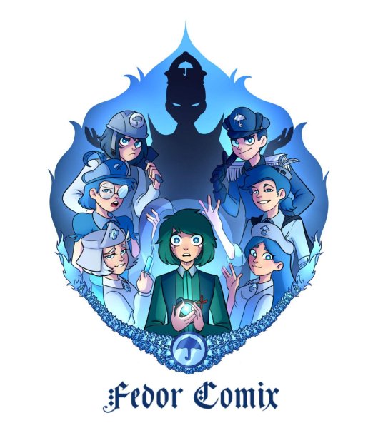 Зонтик 13 карт комикс земля королей