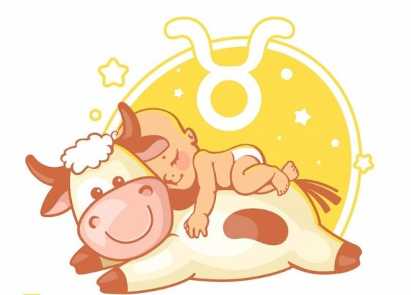 Знак зодиака Телец детский