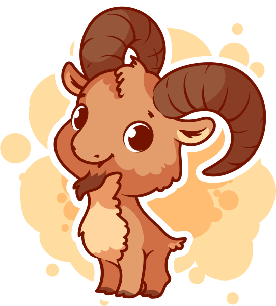 Овен мультяшный